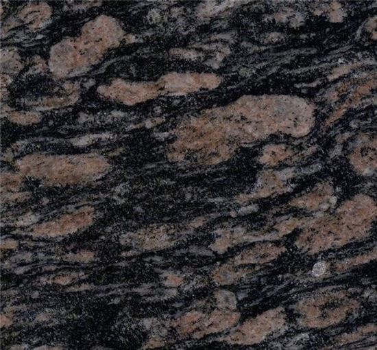 Picture of Black Magenta Granite